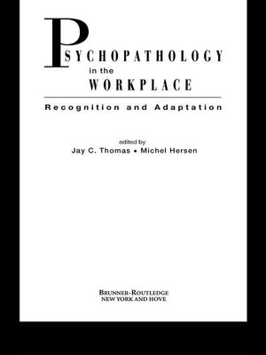 cover image of Psychopathology in the Workplace